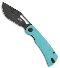 Kubey Knives Gurkha Knife Tiffany Blue G-10 SW