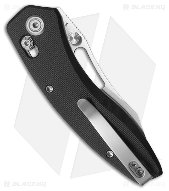 カリブロッジ ベアvsマン2 Kubey Knives Caiman Knife Black G-10 Satin