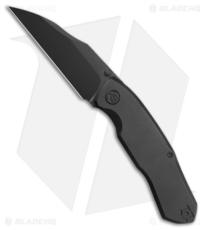 KB Knives Mantra Frame Lock Knife Black Titanium (3.4" DLC)