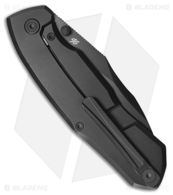 KB Knives Mantra Frame Lock Knife Black Titanium (3.4" DLC)