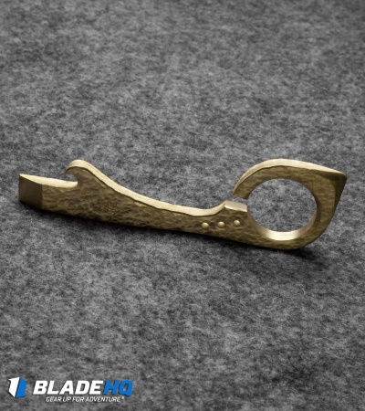 LCKT BeerRambit Bottle Opener Tool - Hammered Brass