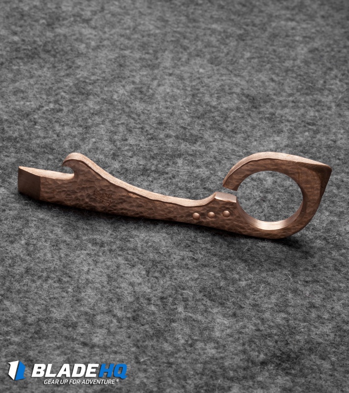 LCKT BeerRambit Bottle Opener Tool - Hammered Copper