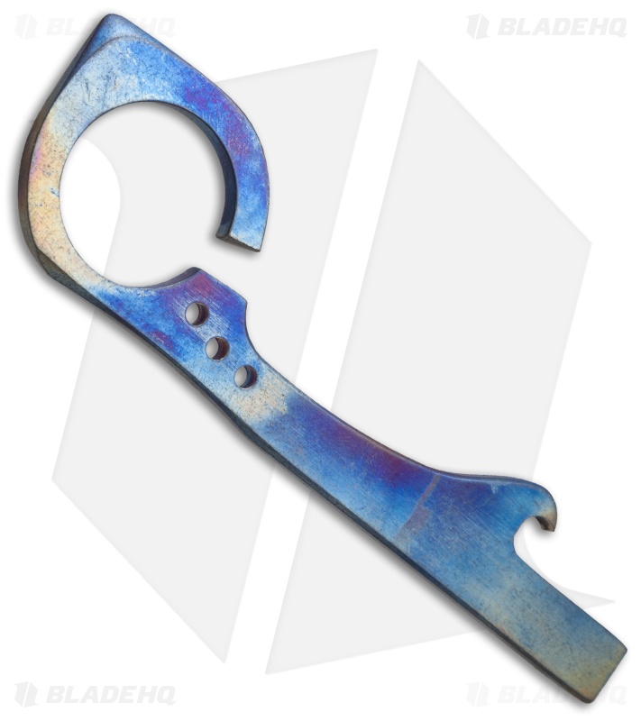 Lake County Knife & Tool BeerRambit Bottle Opener Tool - Flame Titanium