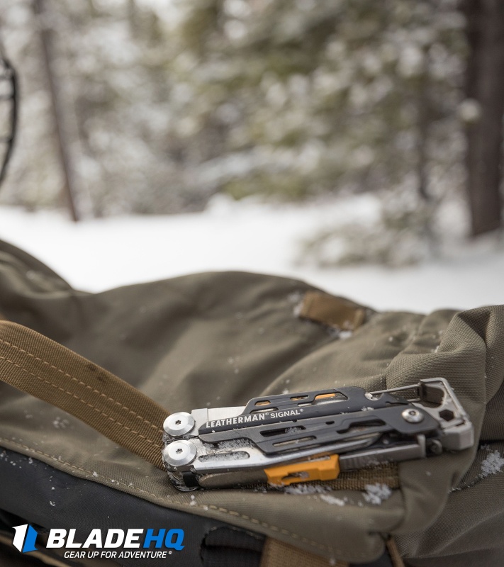 Leatherman Signal Black Survival Multi-Tool | Blade HQ