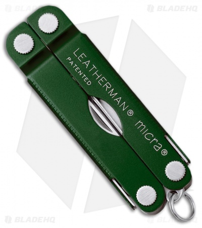 Leatherman Micra Multi Tool w/ 1.6" Knife (10-in-1) Green