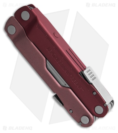 Leatherman Rebar Heathered Cranberry Multi-Tool (17-in-1) 833316