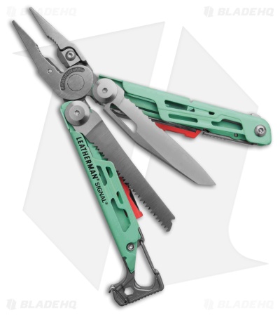 Leatherman Signal Multi-Tool |Aqua/Silver| 19-in-1 Leatherman Signal Multi-Tool |Aqua/Silver| 19-in-1