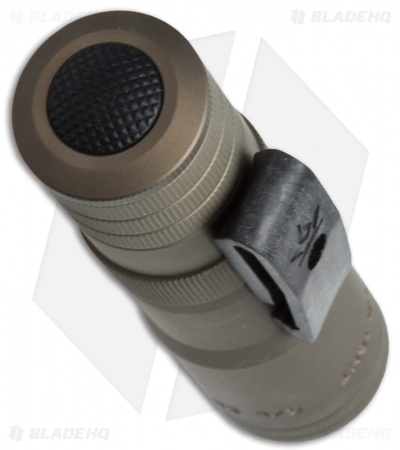 LensLight Mini Tan Dual-Output Flashlight Smooth Bezel (Default High) LLMT-3S