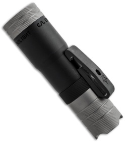 LensLight Mini Black Ti Single-Output Flashlight w/ Ti Tailstand & Smooth Bezel