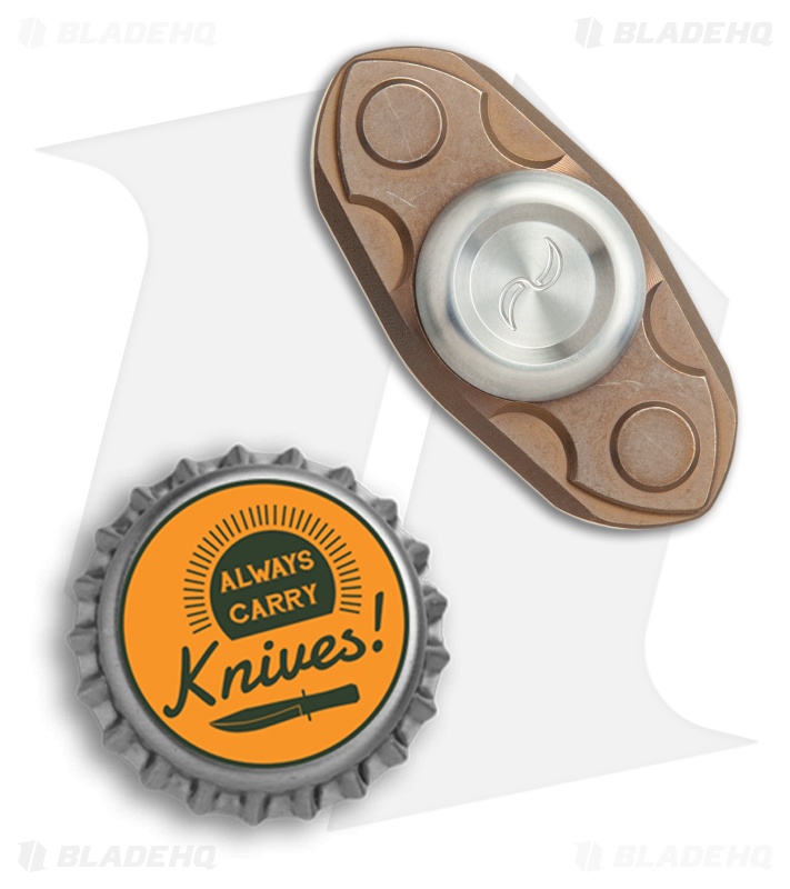 Liong Mah Design Ace Titanium Fidget Hand Spinner (Bronze )