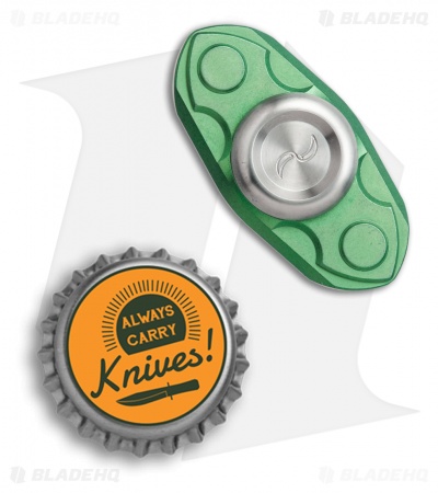 Liong Mah Design Ace Titanium Fidget Hand Spinner (Green)