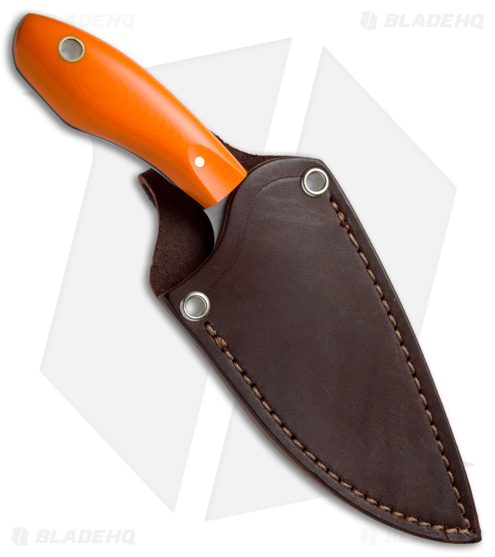 LT Wright JX3 Fixed Blade Knife Orange G-10 (3.25" Satin)