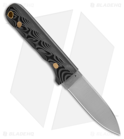 LT Wright Next Gen Scandi Fixed Blade Gray/Black G10 Swirl (3.25" Satin A2)