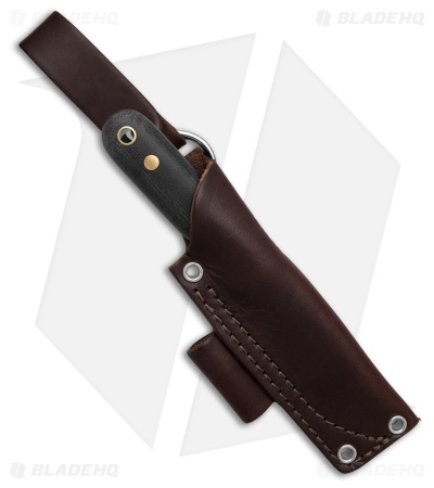 LT Wright Knives Bushbaby A2 Black Micarta (2.87" Satin)