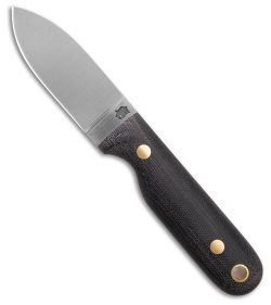 LT Wright Knives Bushbaby A2 Black Micarta (2.87" Satin)