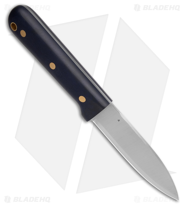 LT Wright Knives Genesis Scandi Fixed Blade Knife Blue Canyon (4.25" Satin)