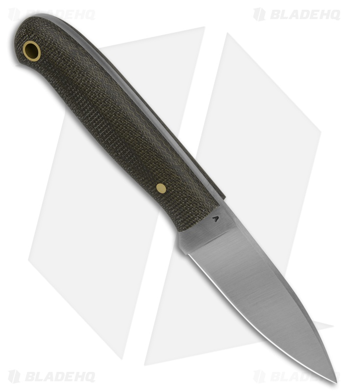 LT Wright Knives Patriot Fixed Blade Green Micarta Matte (2.5" Satin A2)