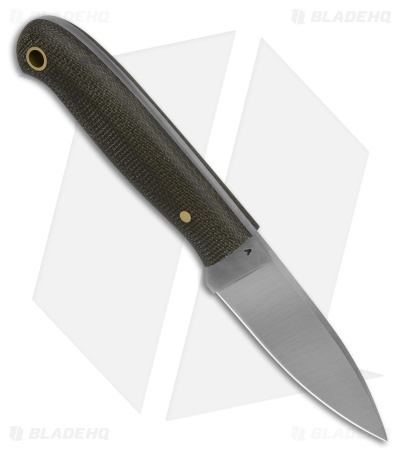 LT Wright Knives Patriot Fixed Blade Green Micarta Matte (2.5" Satin A2)
