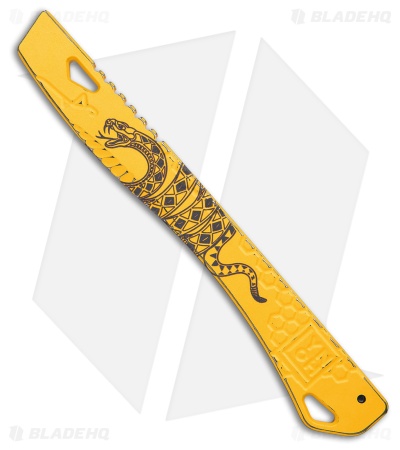 Lynch Northwest v1.5 IWK Beekeeper Prybar Gadsden Yellow Ti 6.25"