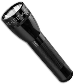 Mag-Lite ML25IT Xenon Flashlight 2 C-Cell Black (30 Lumens)