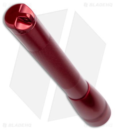 Mag-Lite Mini Maglite 2 AA Cell LED Flashlight Red (127 Lumens) w/ Belt Holster