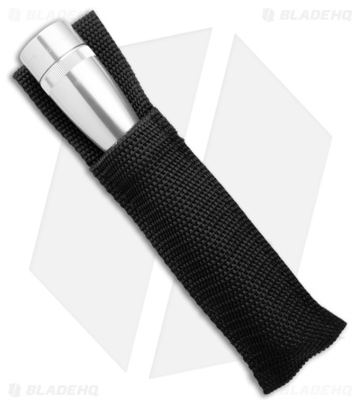 Mag-Lite Mini Maglite 2 AA Cell LED Flashlight Silver (77 Lumens) w/Belt Holster