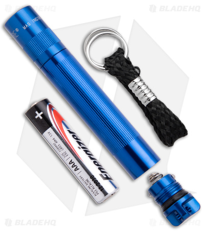 Mag-Lite Solitaire Flashlight 1 AAA Cell Blue (2 Lumens)