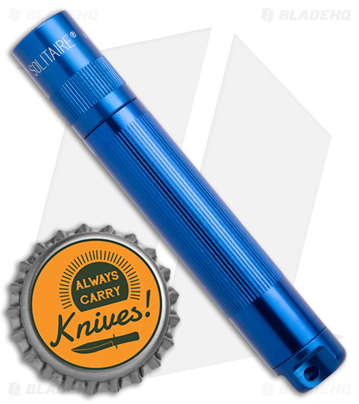 Mag-Lite Solitaire Flashlight 1 AAA Cell Blue (2 Lumens)