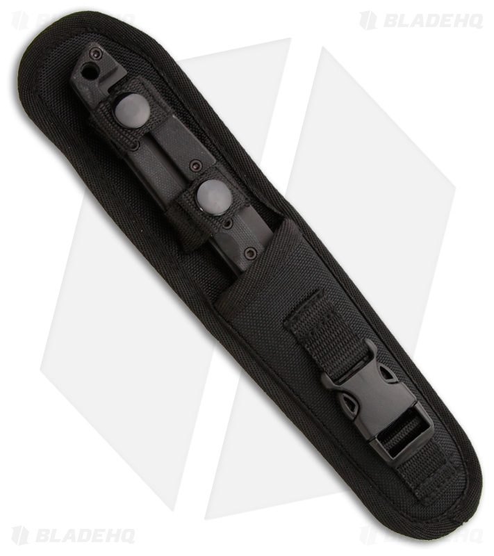 Mantis Chaos 1 Tactical Knife Fixed Blade (3.5" Black Plain) MF-4hc