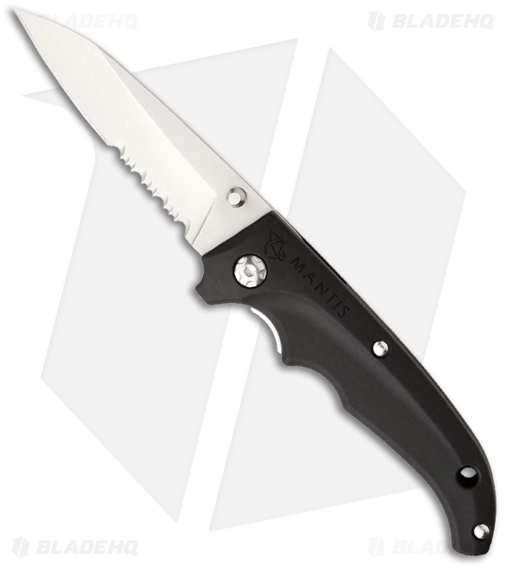 Mantis Classik Liner Lock Knife (3" Satin Serr) MT-3