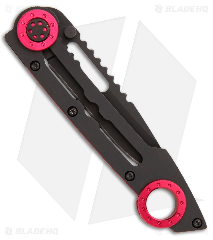 Mantis Monacoe Frame Lock Knife (3" Black) T-5