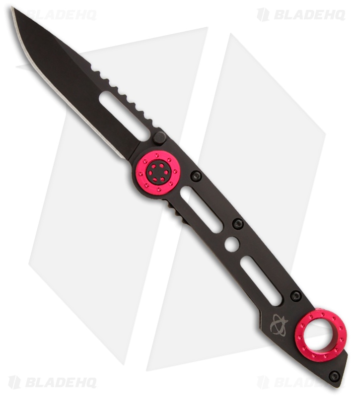 Mantis Monacoe Frame Lock Knife (3" Black) T-5