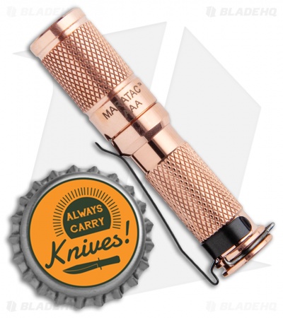 Maratac AAA Copper Flashlight Cree R3 LED (180 Lumens