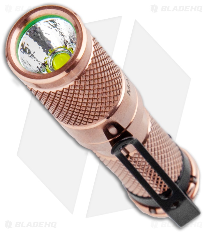 Maratac AAA Copper Flashlight Rev 6 Nichia 219 (180 Lumens