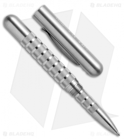 Stainless Steel Embassy Elite Pen (Satin) Gen 3 - Blade HQ Stainless Steel Embassy Elite Pen (Satin) Gen 3 - Blade HQ