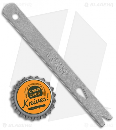 Titanium Straight Micro Widgy Pry Bar (4-1/8")