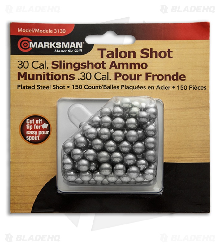 Marksman 30 Cal. Talon Shot Ball Bearings Plated Steel (150