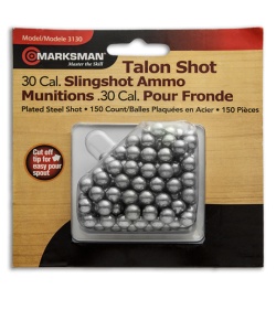 Marksman 30 Cal. Talon Shot Ball Bearings Plated Steel (150 Qty) 3130 