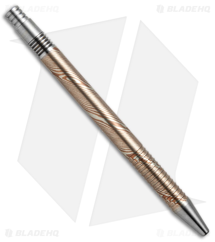 Matthew Martin Tactical 375 Series Mokume Click Pen