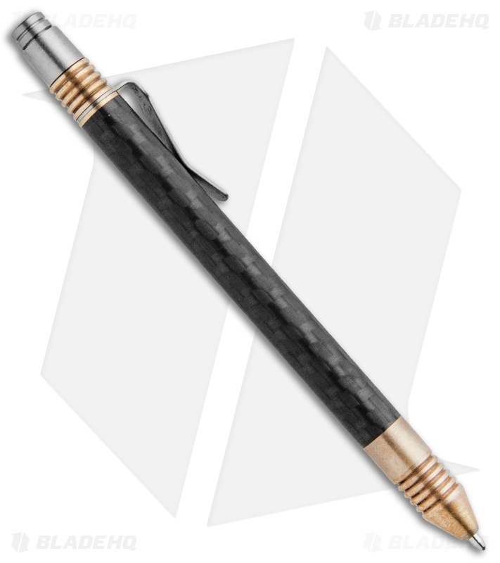 Matthew Martin Tactical 375 Series Bronze/CF Click Pen