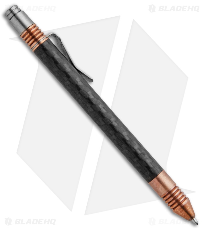Matthew Martin Tactical 375 Series Copper/CF Click Pen