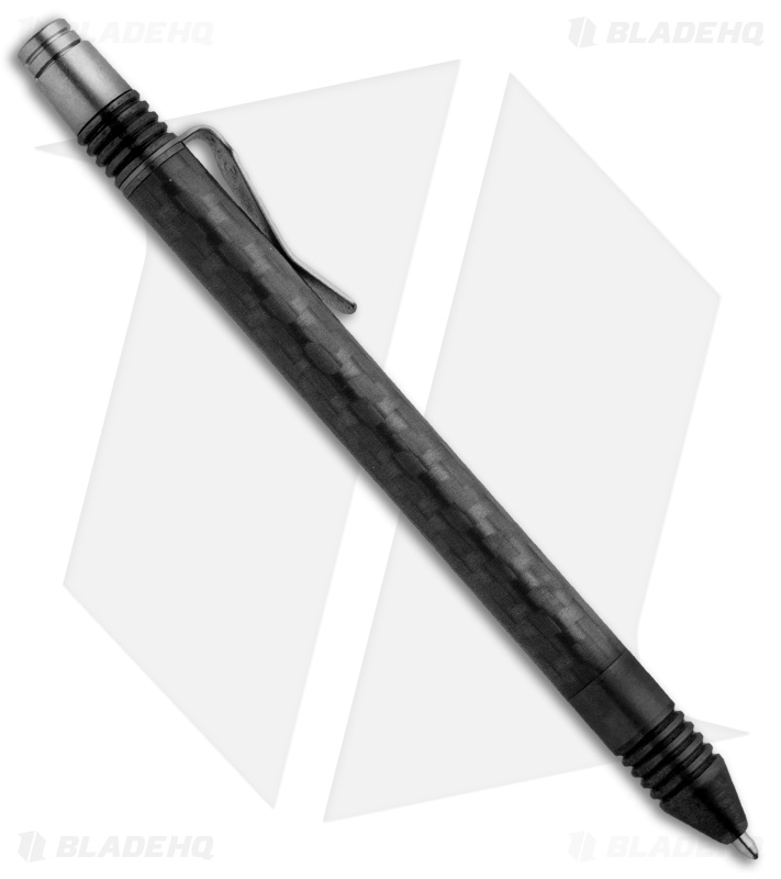 Matthew Martin Tactical 375 Series Zirconium/CF Click Pen