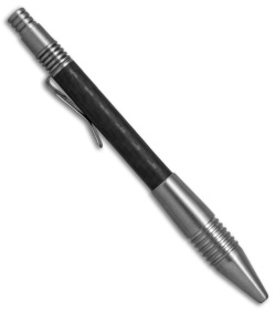 Matthew Martin Tactical 400 Series Grooved Click Pen (Ti/CF)