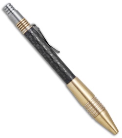 Matthew Martin Tactical 400 Series Grooved Click Pen (Bronze/CF) 400BCF