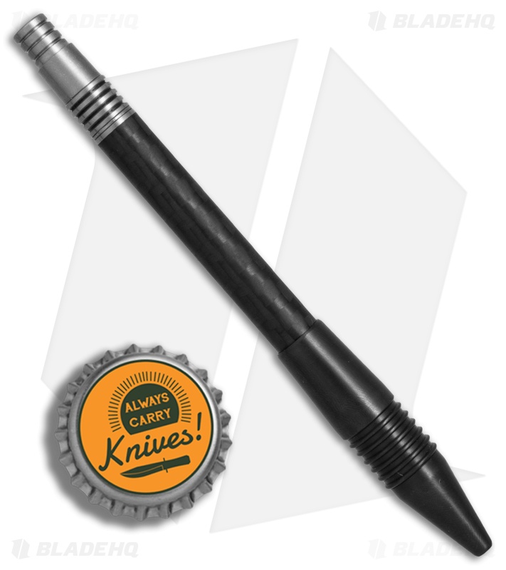 筆記具 Matthew Martin 400 Series Bronze Carbon Matthew Martin 400BCF Tactical Click Pen - KnifeArt.com