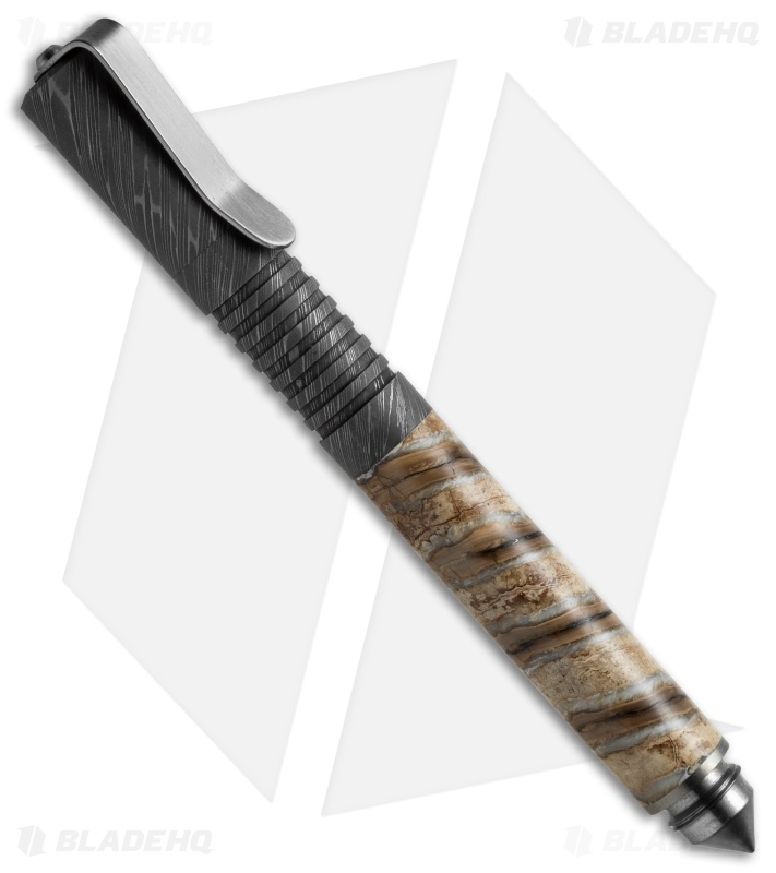 Matthew Martin Tactical 500 Series Pen (Mammoth Tooth/Damascus)