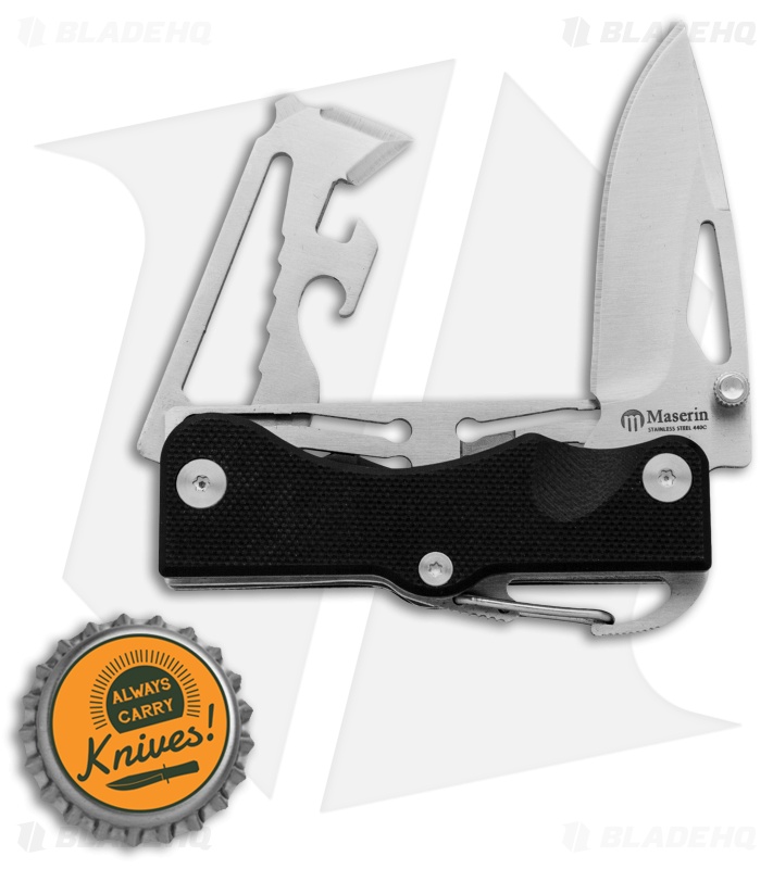 Maserin Citizen Knife & Multi Tool Black G-10 (6-in-1) #564