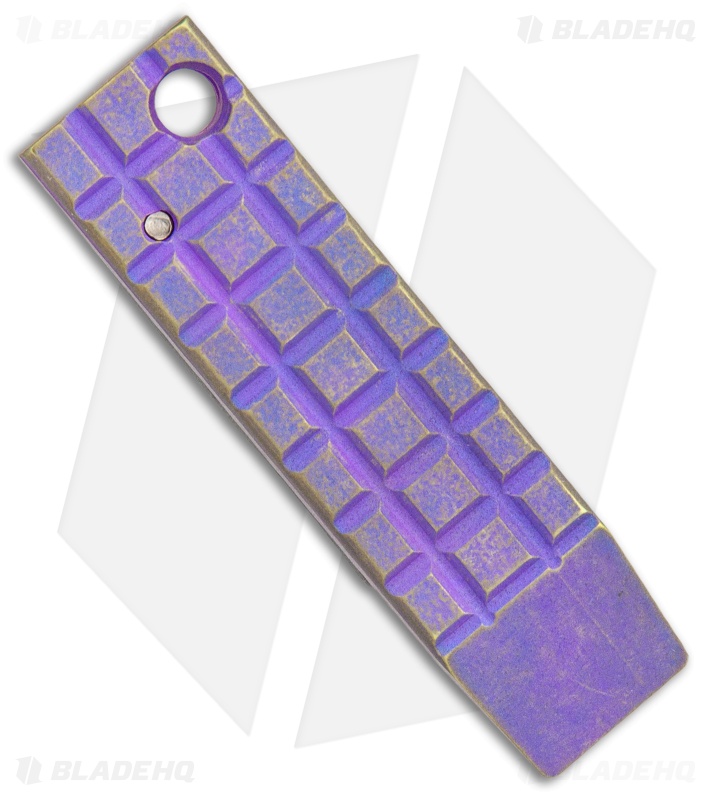 Maverick Customs 2.5" Tiny Titanium Pry Bar Fragtanium Purple