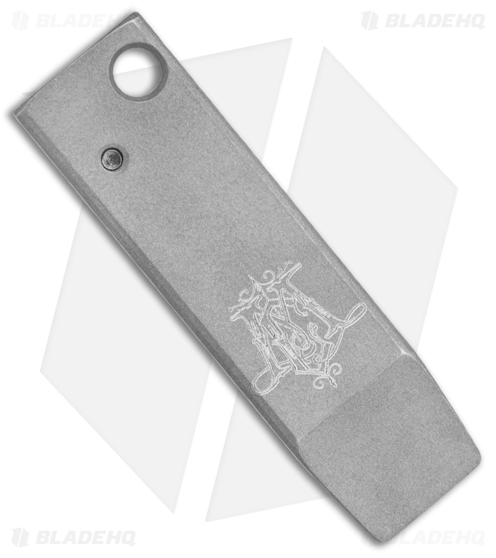 Maverick Customs Gray Titanium Pry Bar - (2.5" Stonewash)