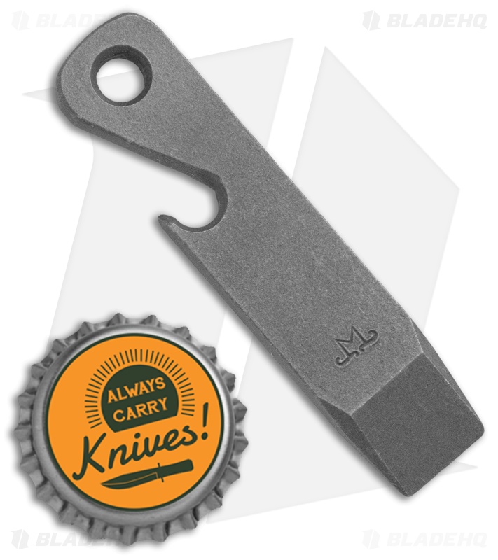 Maverick Customs 2.75" Mini Pry Titanium Pocket Tool - Stonewash